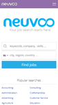 Mobile Screenshot of neuvoo.com